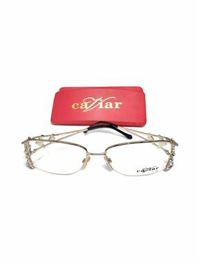 Authentic Caviar Champagne Series M5587 eyeglasses frame